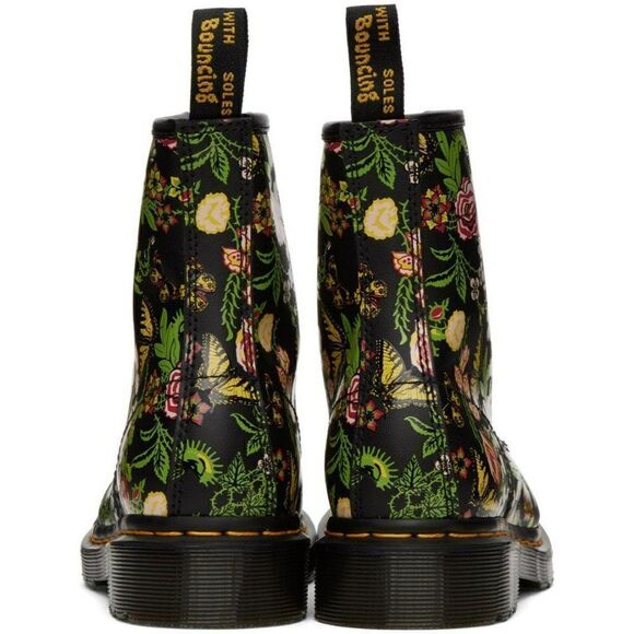 Dr. Martens 1460 Floral Bloom Combat Boot (Women) US SZ. 5 NEW IN BOX AW004 - Picture 3 of 5